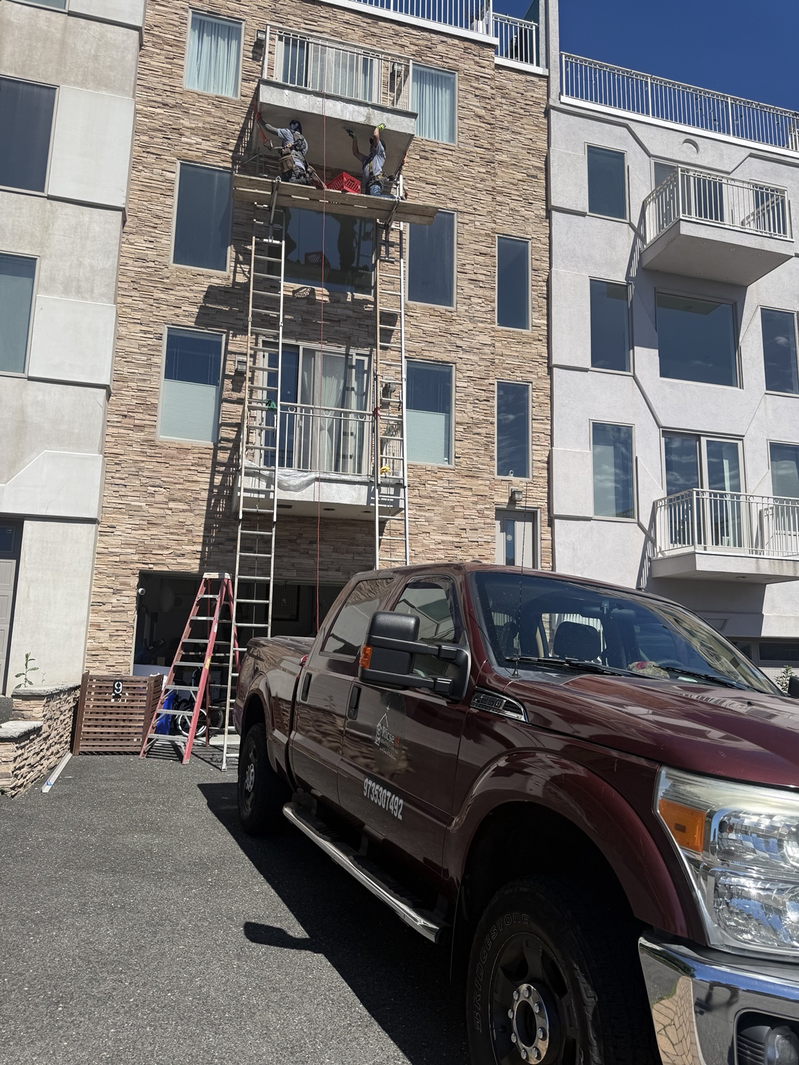 Exterior building repair