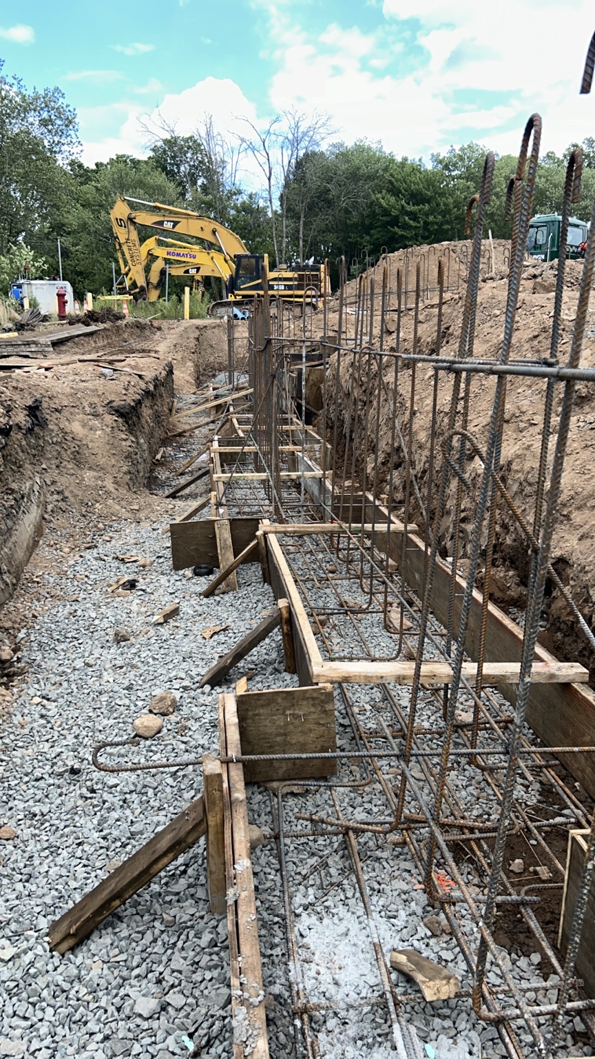 Foundation and reinforced concrete work